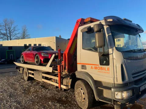 Mercedes AMG GT transport