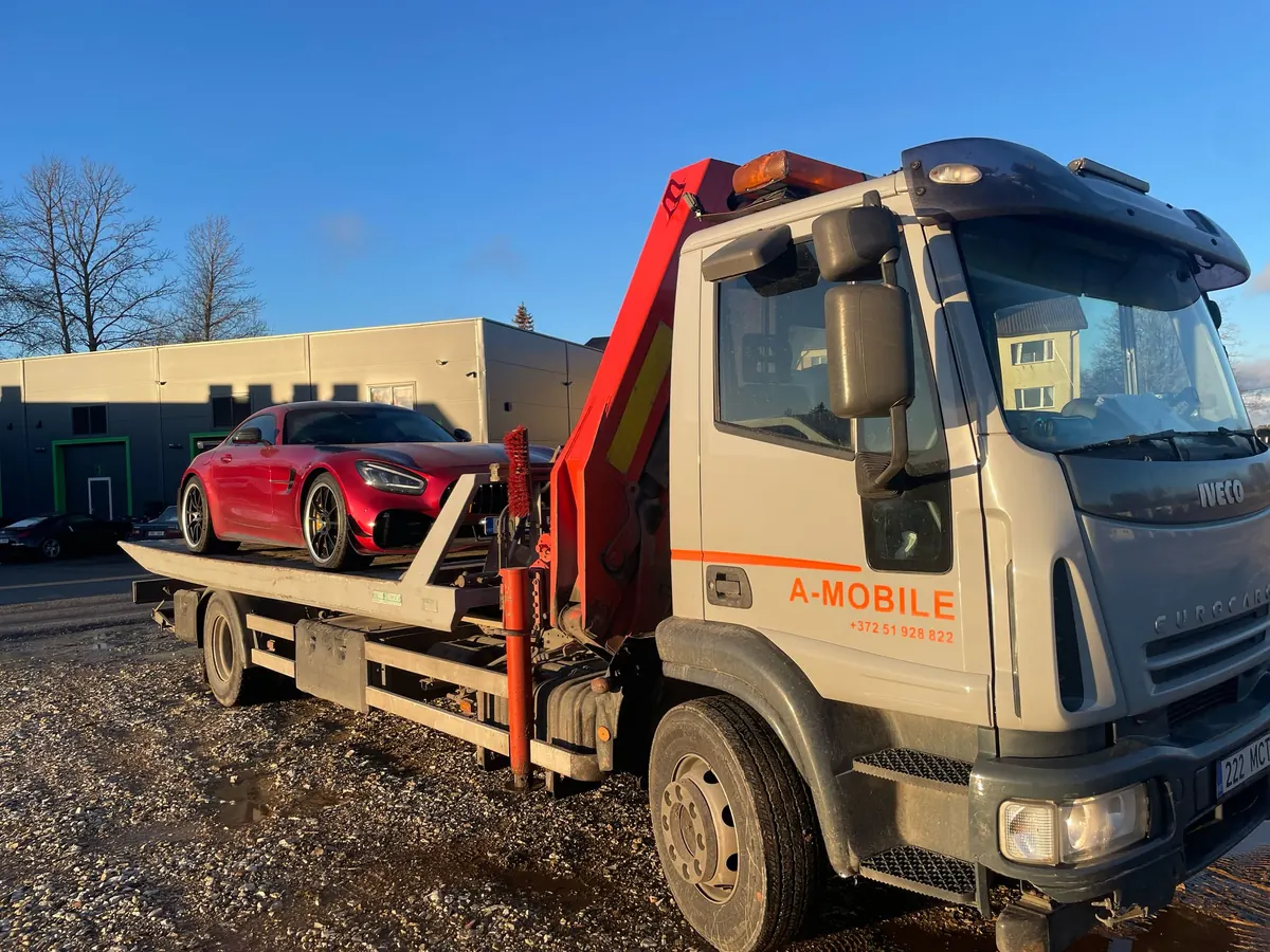 Mercedes AMG GT transport